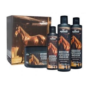 Kit Capilar Tutano Horse Apinil com 4 itens